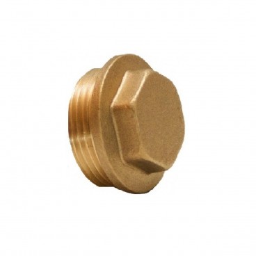 Tampão Macho de 3/4'' latão