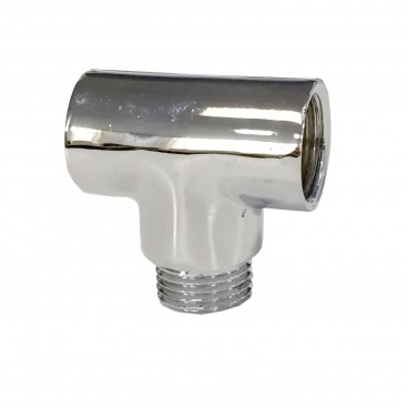 �Ƹ�T��ˮ�ܽ�ͷ 1/2'' F/M/F Cromado