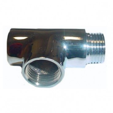 �Ƹ�T��ˮ�ܽ�ͷ 1/2'' M/F/F Cromado